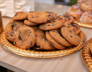 Chocolate Cookies Plate