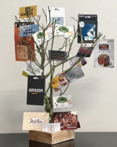 Gift Card Prize Tree