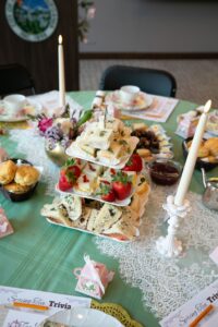 Spring Tea Party Table