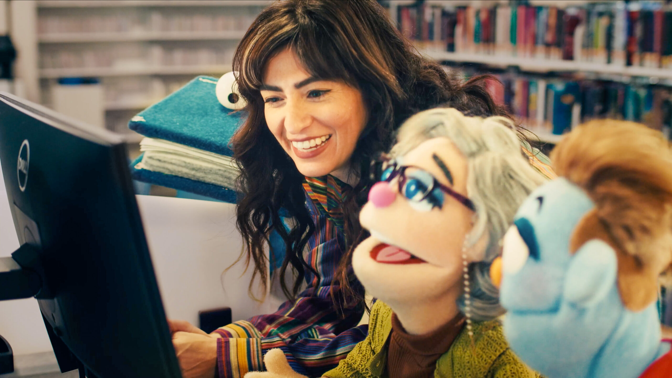 Screenshot Fun with Puppets