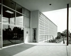 Whittier Library Historic Exterior Photo